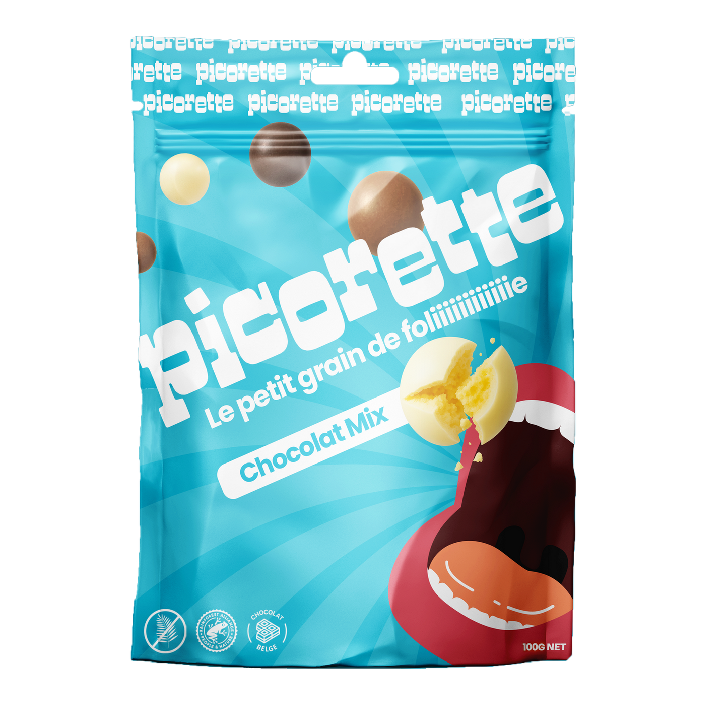 PICORETTE  /  BILLES CHOCOLATÉES CHOCOLAT MIX  /  12 x 100g