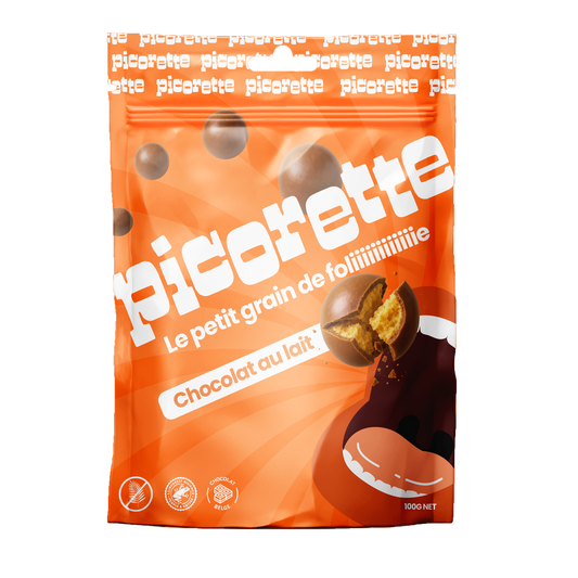 PICORETTE  /  BILLES CHOCOLATÉES   /  12 x 100g